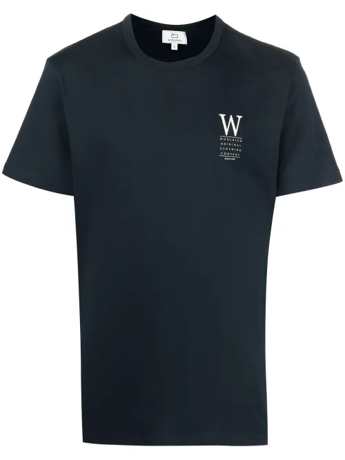 T-shirt en coton à logo imprimé - Woolrich - Modalova