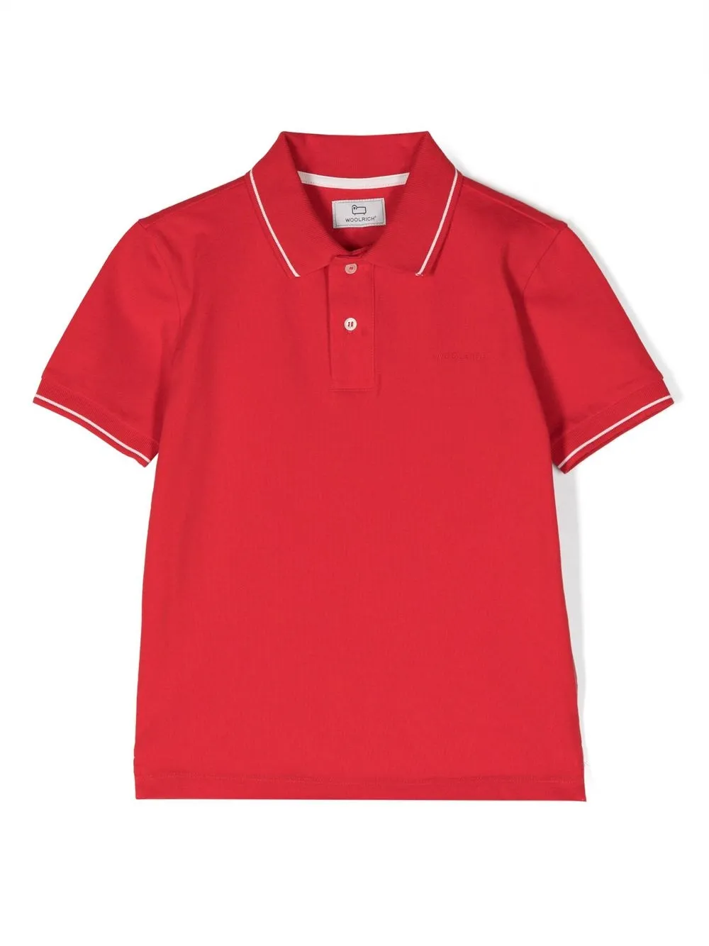 

Woolrich Kids playera tipo polo Monterey - Rojo