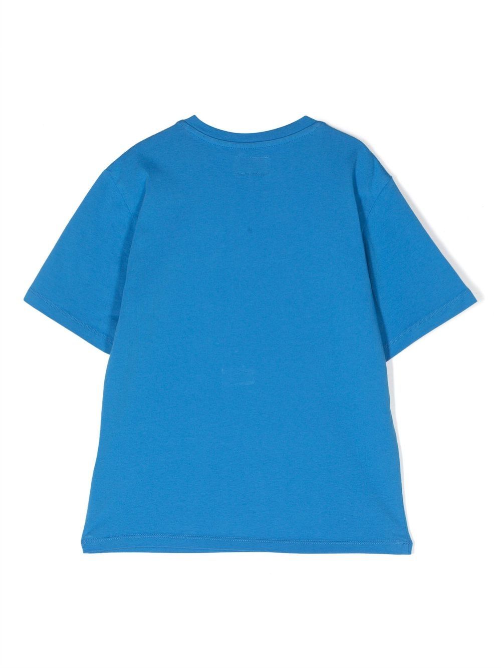 Shop Woolrich Road Trip Logo-printed T-shirt In Blue