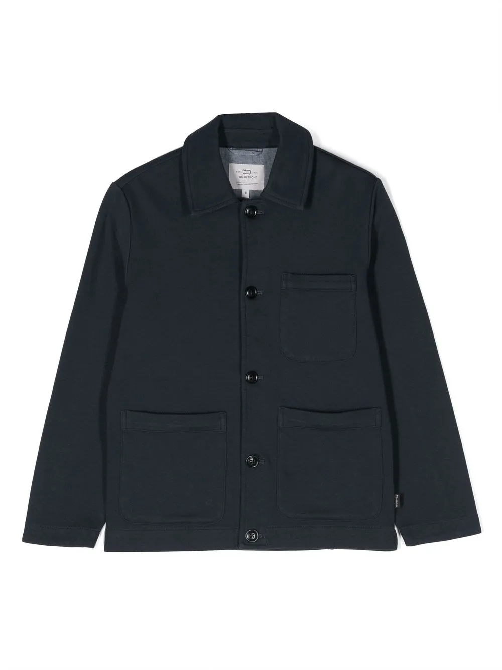 Woolrich Kids' Interlock Casual Blazer In Blue