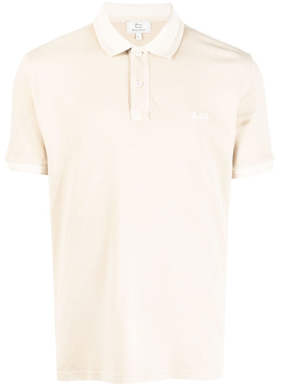 

Woolrich button-front short-sleeved polo shirt - Neutrals