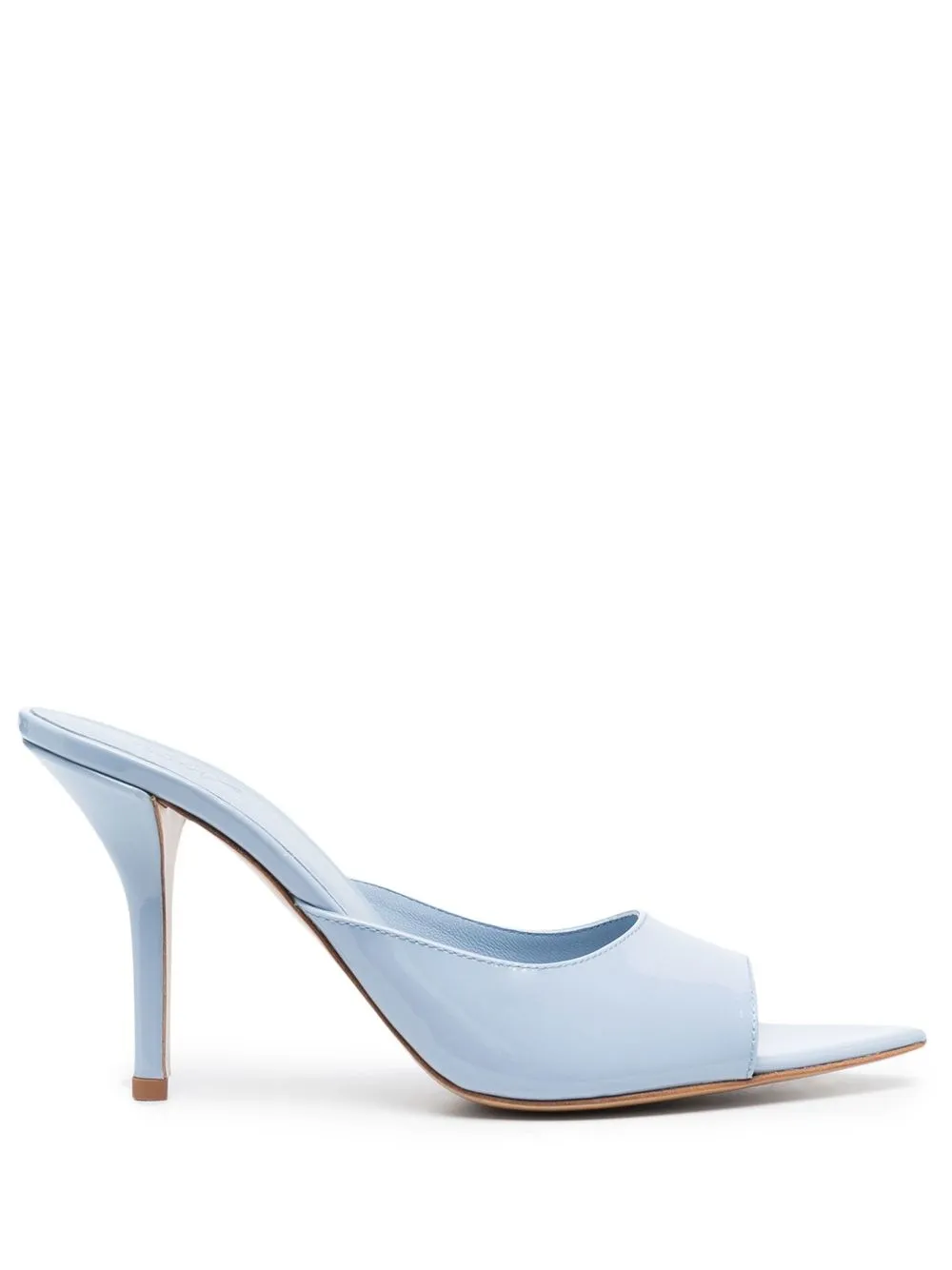 

GIABORGHINI Perni 04 85mm patent-leather mules - Blue