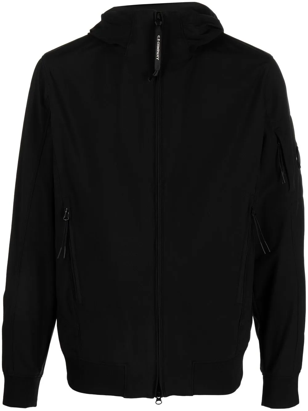 

C.P. Company Shell-R hooded jacket - Black