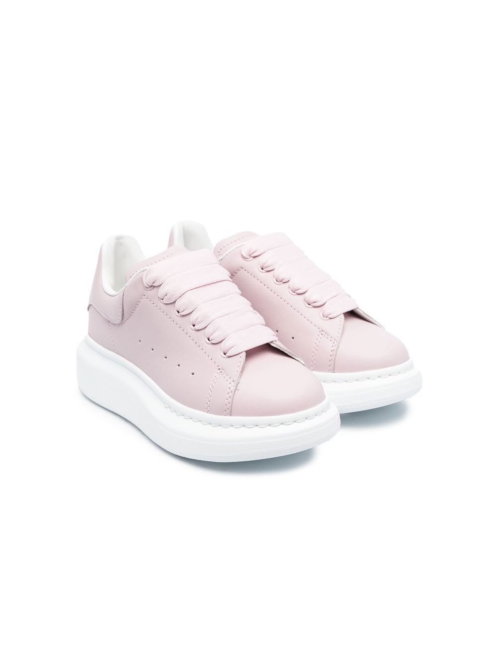 Alexander Mcqueen Kids' Molly Low-top Sneakers In Pink