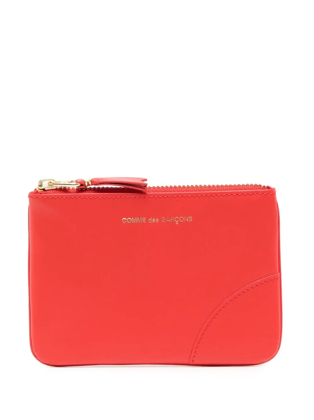 

Comme Des Garçons Wallet embossed-logo detail wallet - Orange