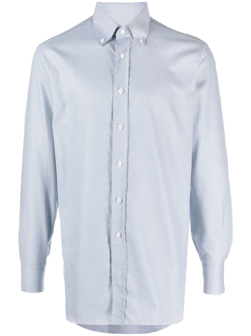 

Brioni camisa manga larga con botones - Azul