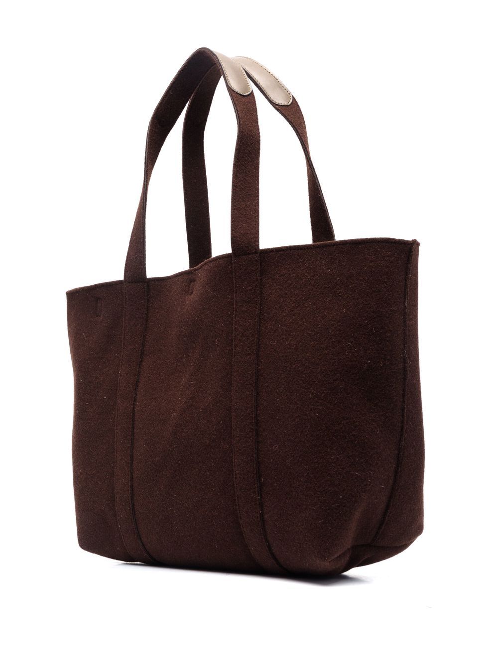 Tila March Simple shopper met steekzak - Bruin