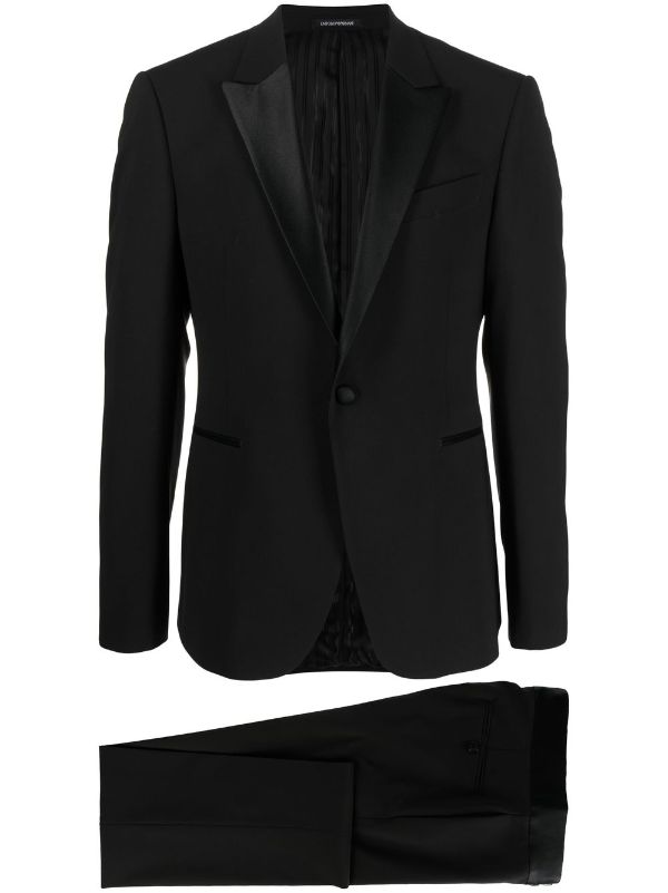 overraskelse indkomst dato Emporio Armani single-breasted Suit - Farfetch
