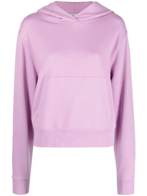 Woolrich hoodie con logo bordado