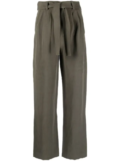 Woolrich tie-waist straight-leg trousers