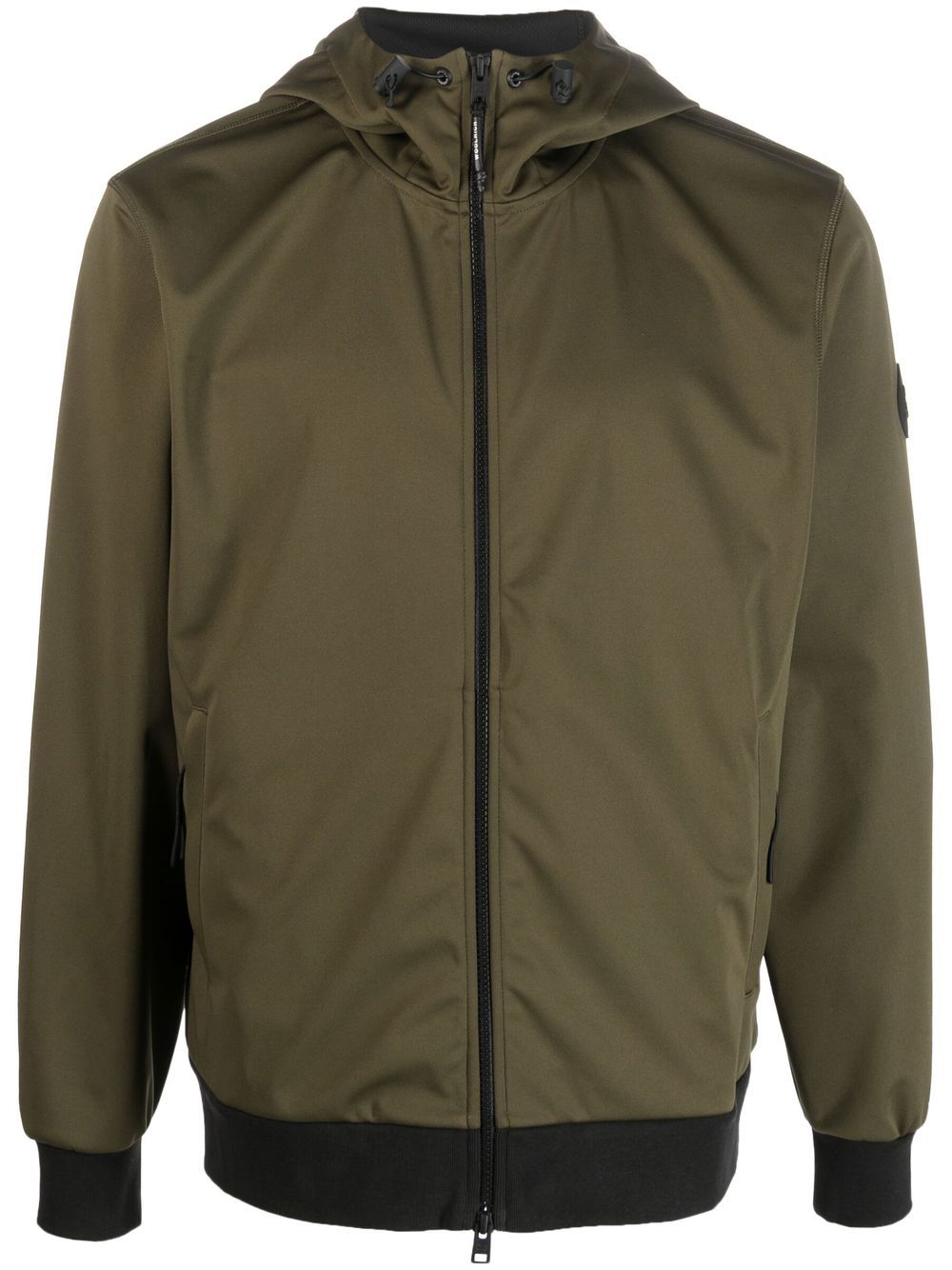 

Woolrich zip-up hooded jacket - Green