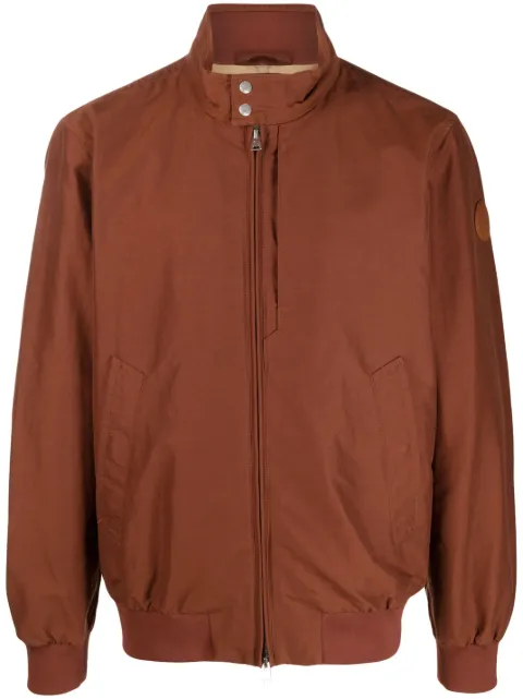 Woolrich long-sleeve cotton bomber jacket