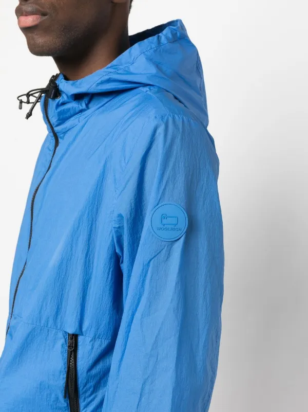 WOOLRICH ウインドブレーカー　XS Woolrich ウインドブレーカー | ブルー | FARFETCH JP