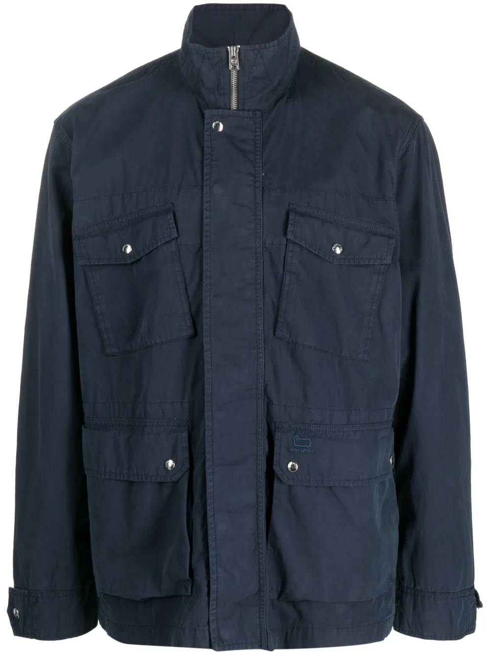 Woolrich Crew Field cotton jacket - Blue