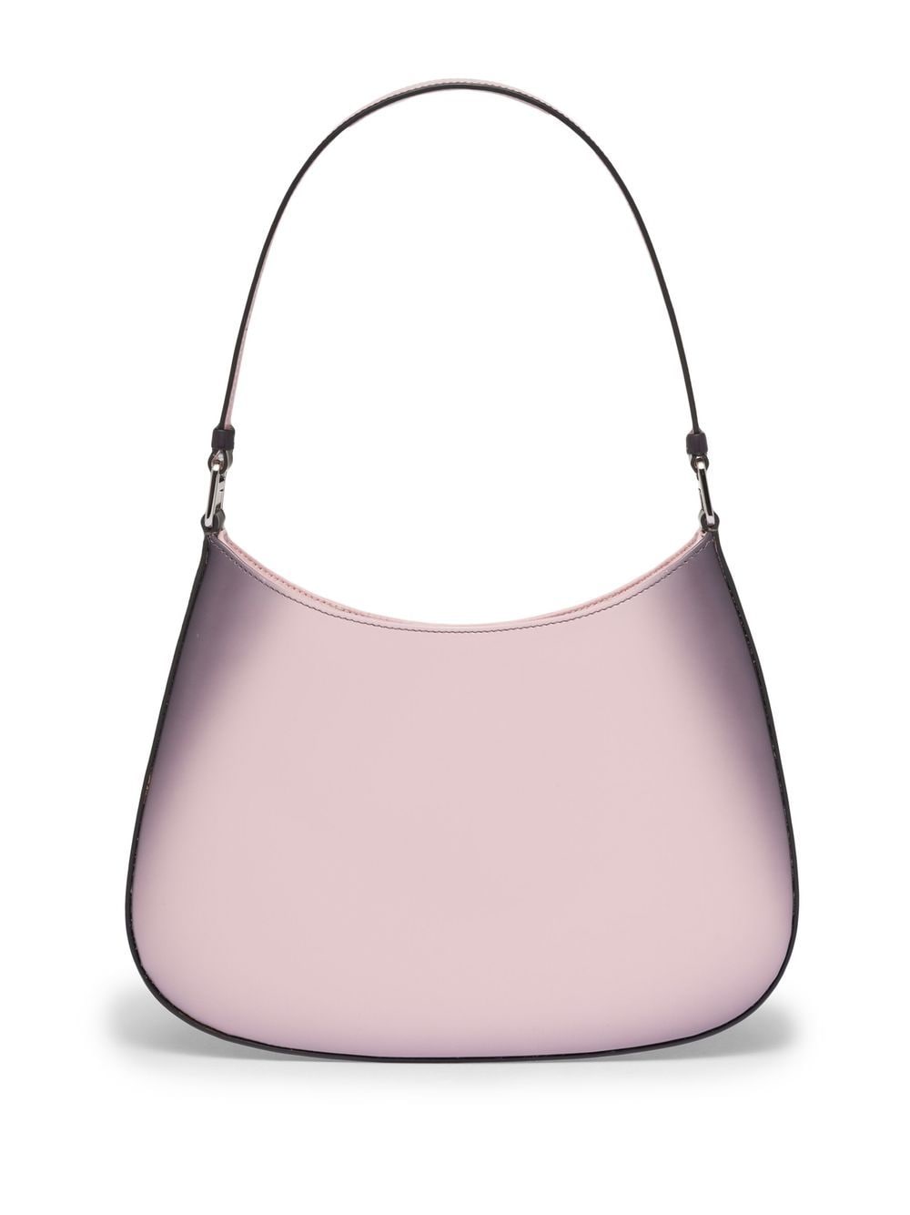 Shop Prada Cleo Leather Shoulder Bag In Pink