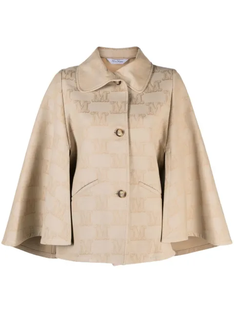Max Mara single-breasted button-fastening jacket
