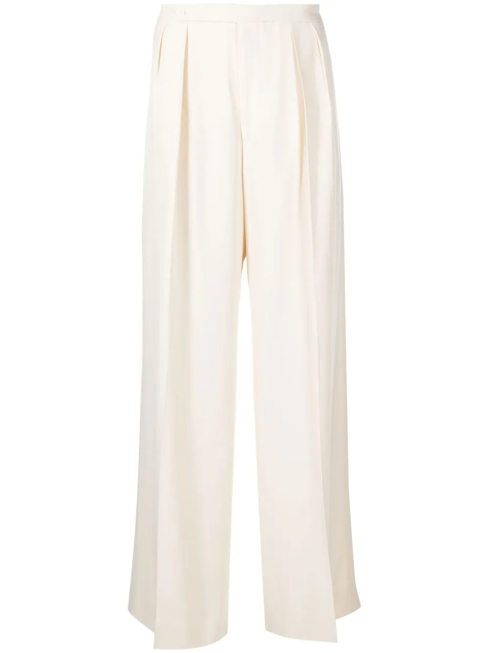 

ASPESI pleated wide-leg trousers - Neutrals