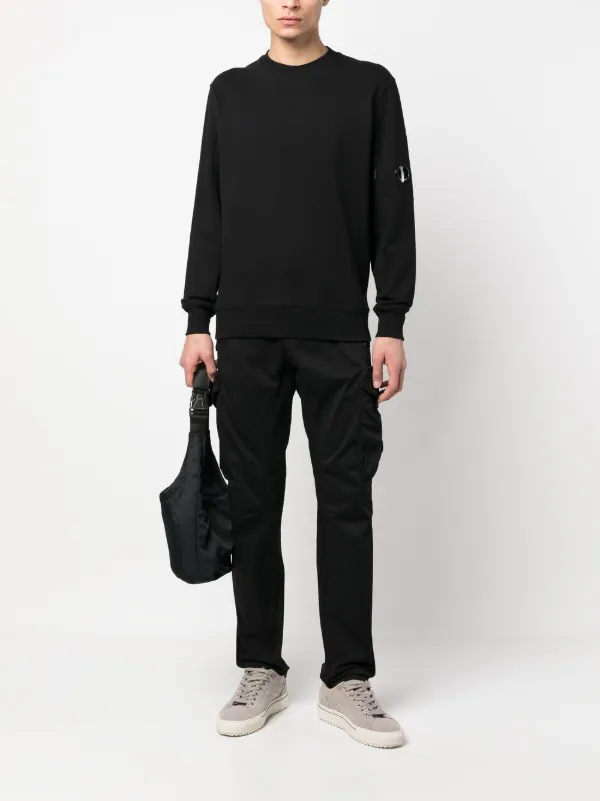 C.P. Company レンズディテール スウェットシャツ | ブラック