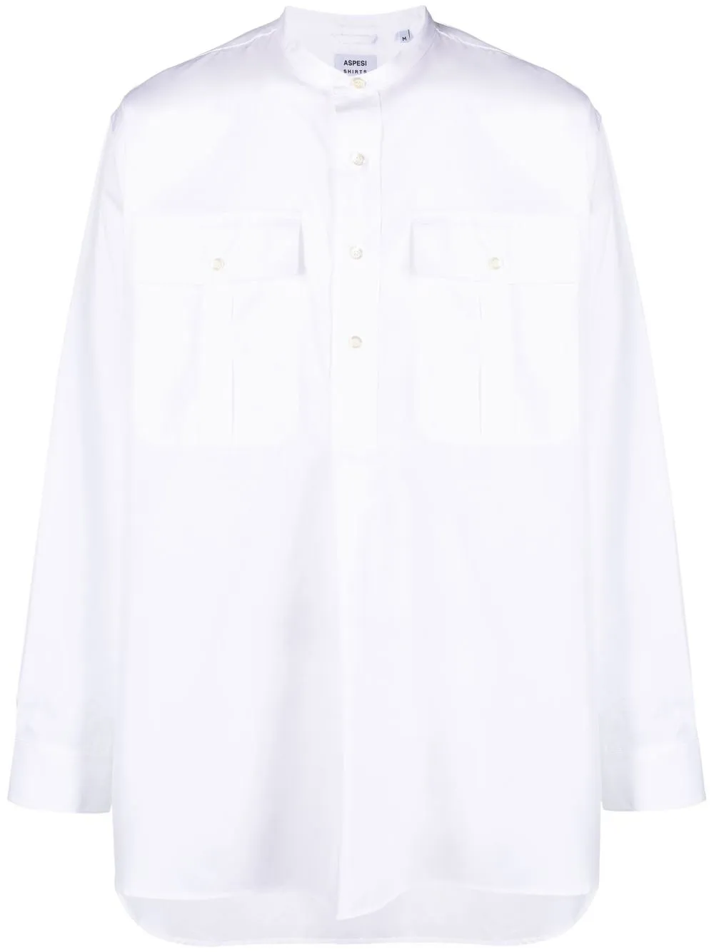 

ASPESI camisa Coreana - Blanco