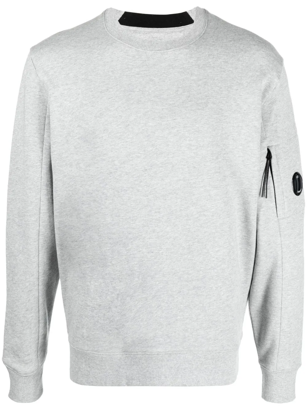 

C.P. Company logo-patch crew neck sweatshirt - Grey