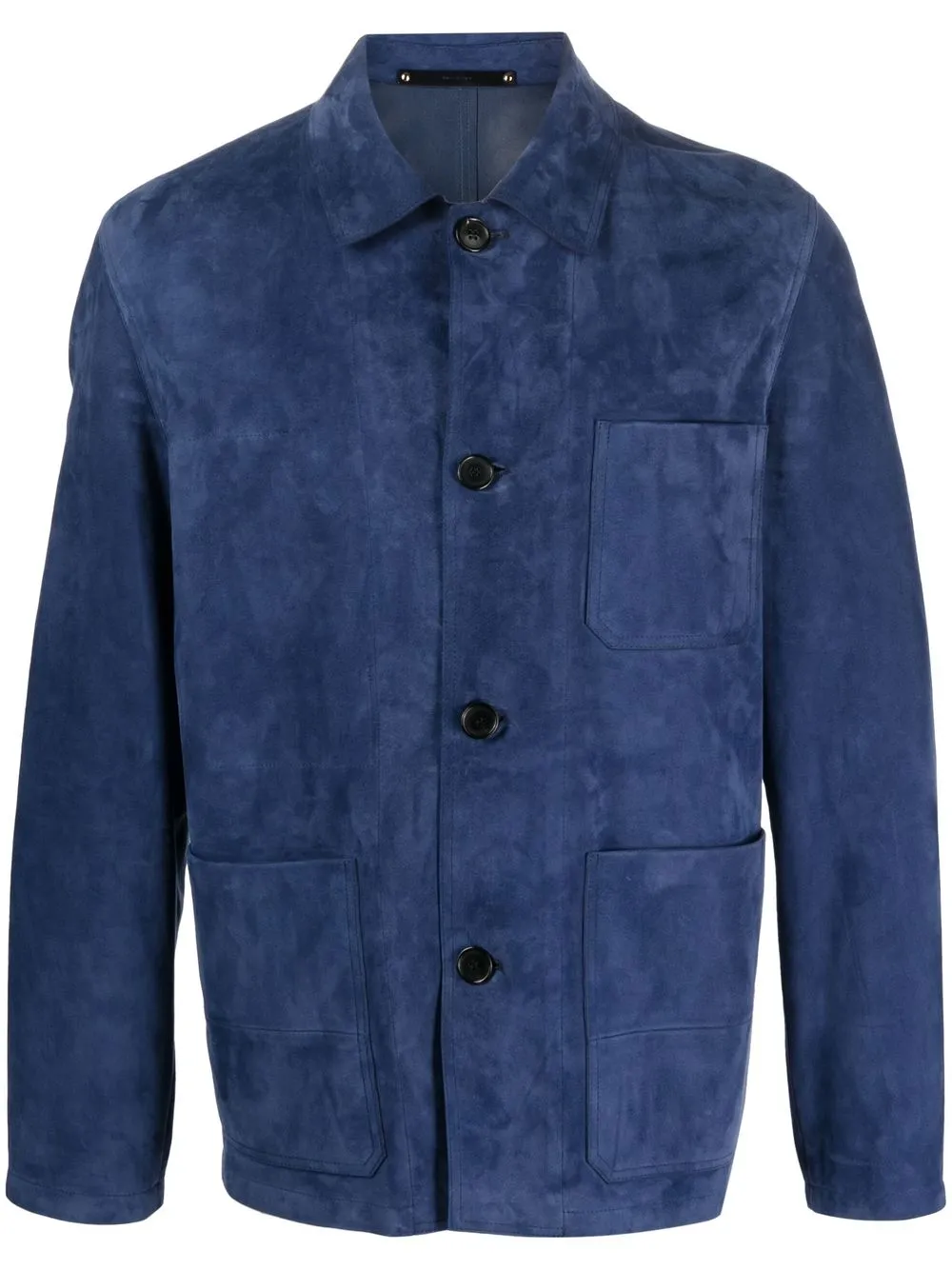 

Paul Smith chamarra Suede Work - Azul