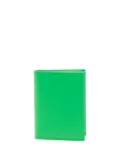 Comme Des Garçons Wallet bi-fold card holder - Green