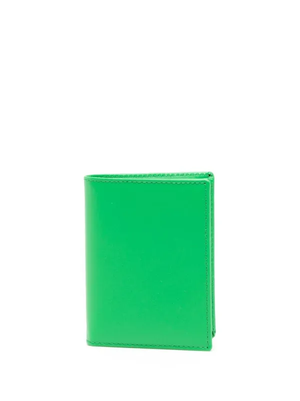 Comme Des Garçons Wallet bi-fold Card Holder Green