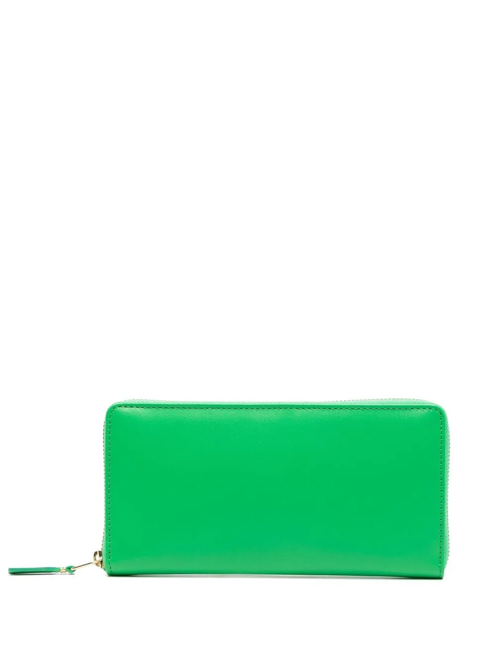 

Comme Des Garçons Wallet logo stamp cardholder - Green