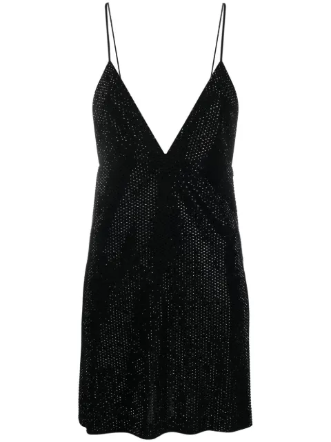 DSQUARED2 crystal-embellished mini dress Women