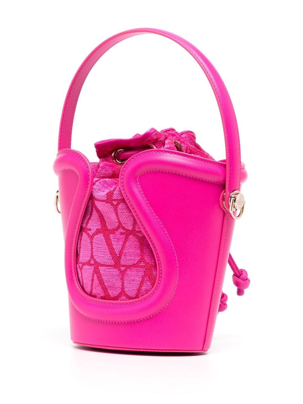 Shop Valentino Le Cinquième Bucket Bag In Pink