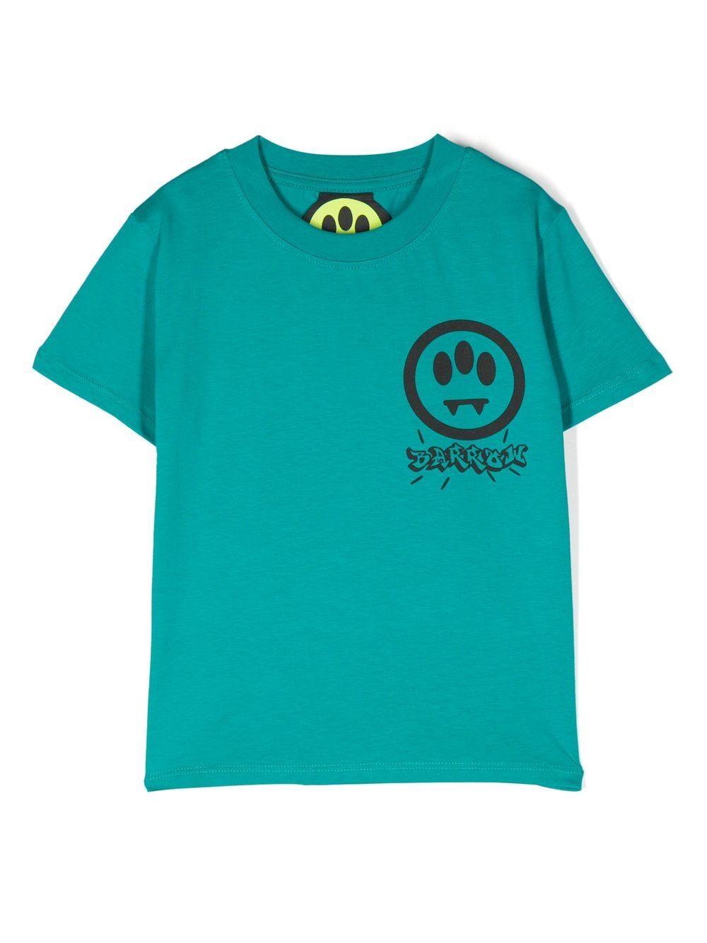 

Barrow kids logo and graphic print T-shirt - Green