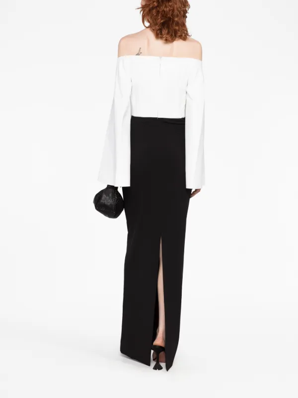 Wide sleeve maxi dress cheap
