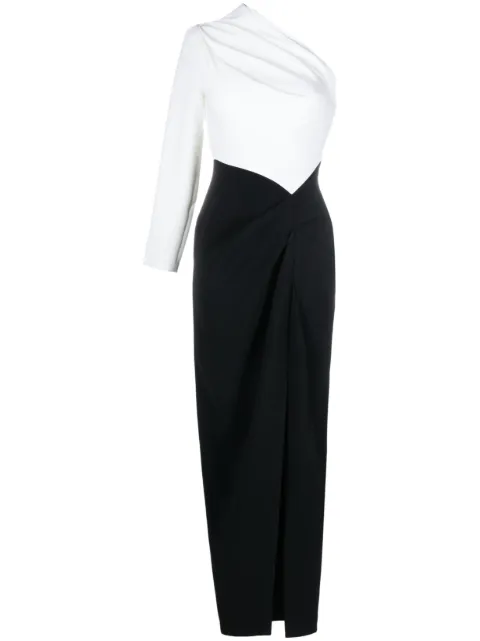 Solace London Lily one-shoulder maxi dress
