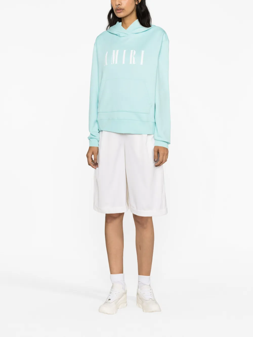 AMIRI Hoodie met logoprint - Blauw
