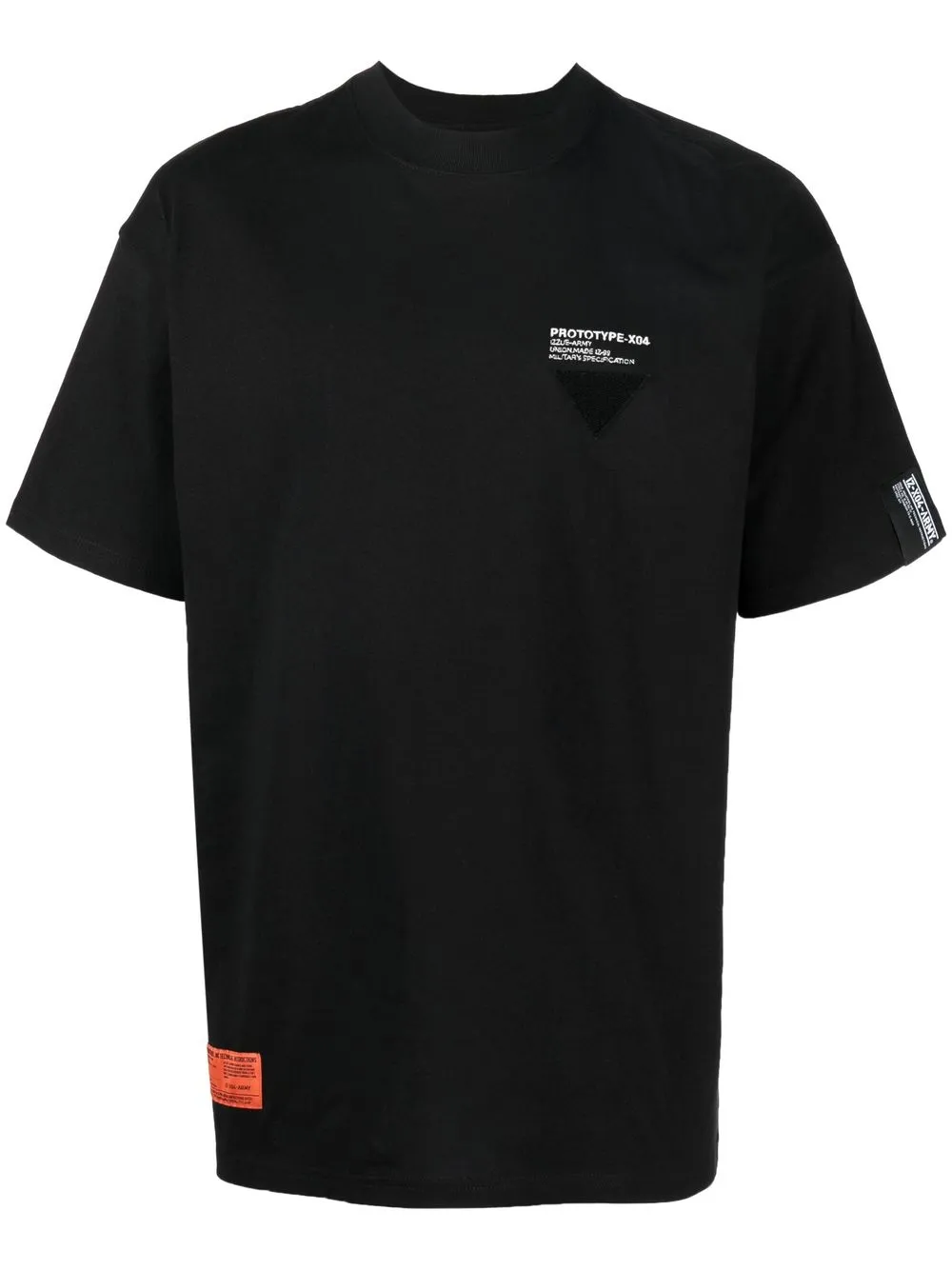 

izzue graphic-print short-sleeve T-shirt - Black