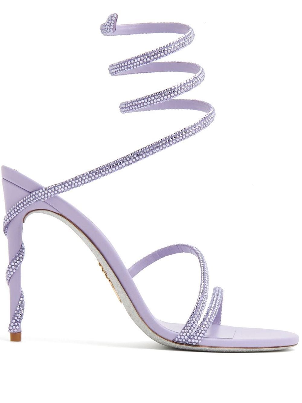 René Caovilla spiral-design Heeled Sandals - Farfetch
