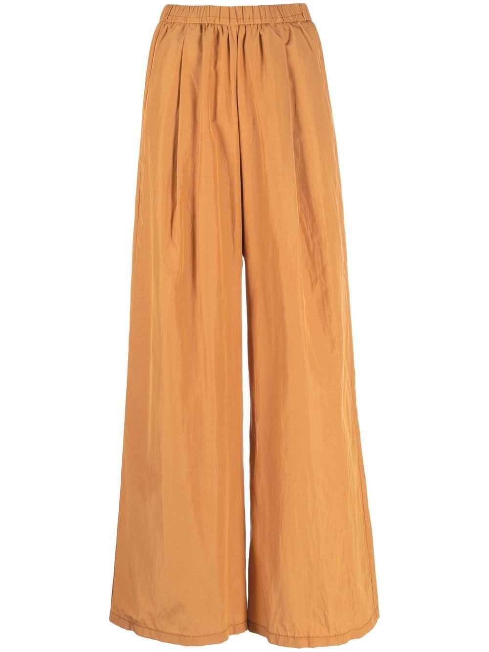 

Forte Forte pantalones anchos con tiro alto - Naranja