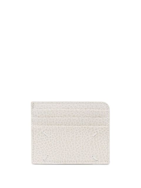 Maison Margiela four-stitch leather card holder Men