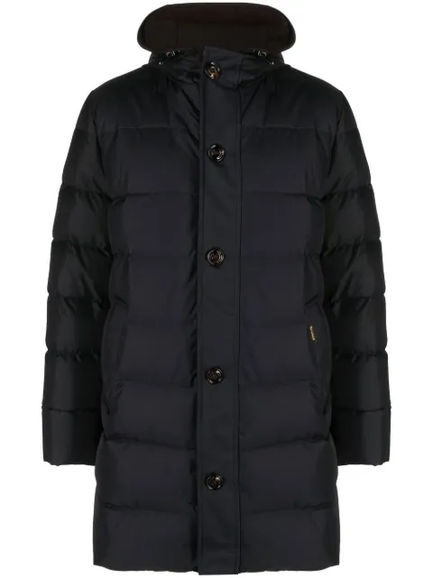 Moorer Cappotto imbottito con cappuccio