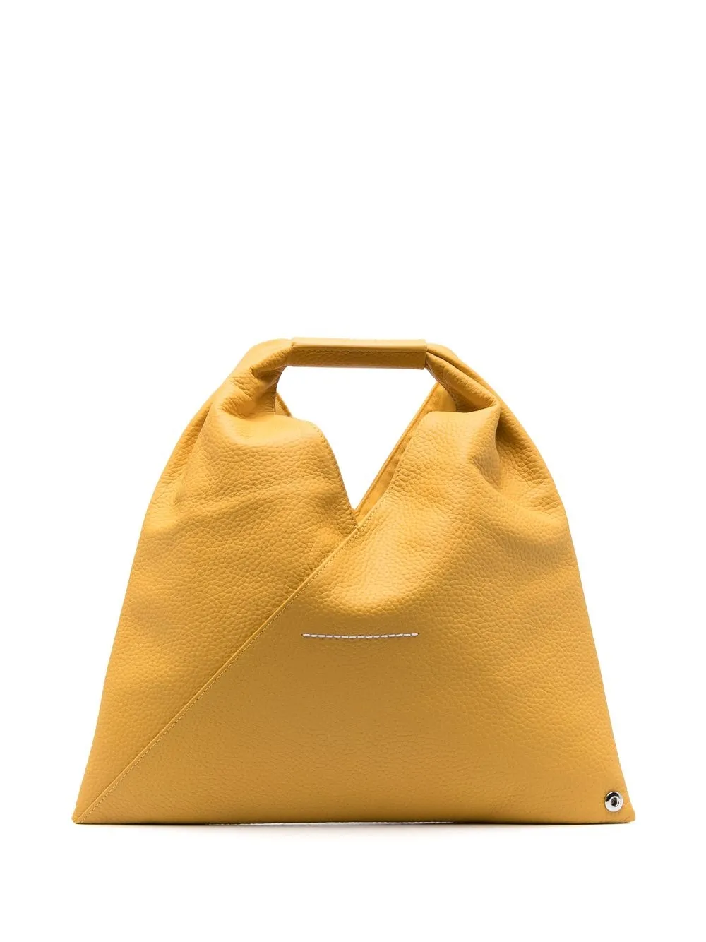 Mm6 Maison Margiela Japanese Leather Tote Bag In Yellow | ModeSens