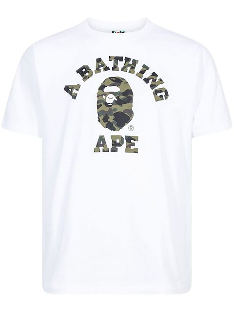 A BATHING APE® 1st Camo College T-shirt
