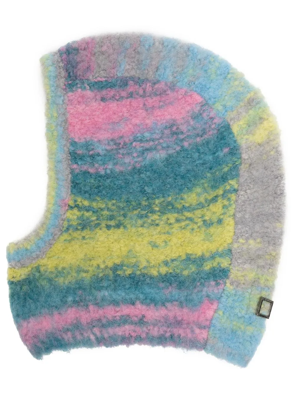 

Wooyoungmi brushed-finish intarsia-knit balaclava - Multicolour