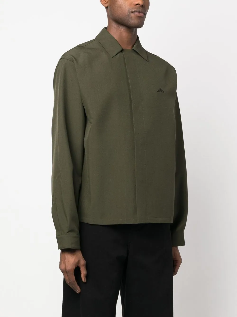 OAMC System silk-cotton Shirt - Farfetch