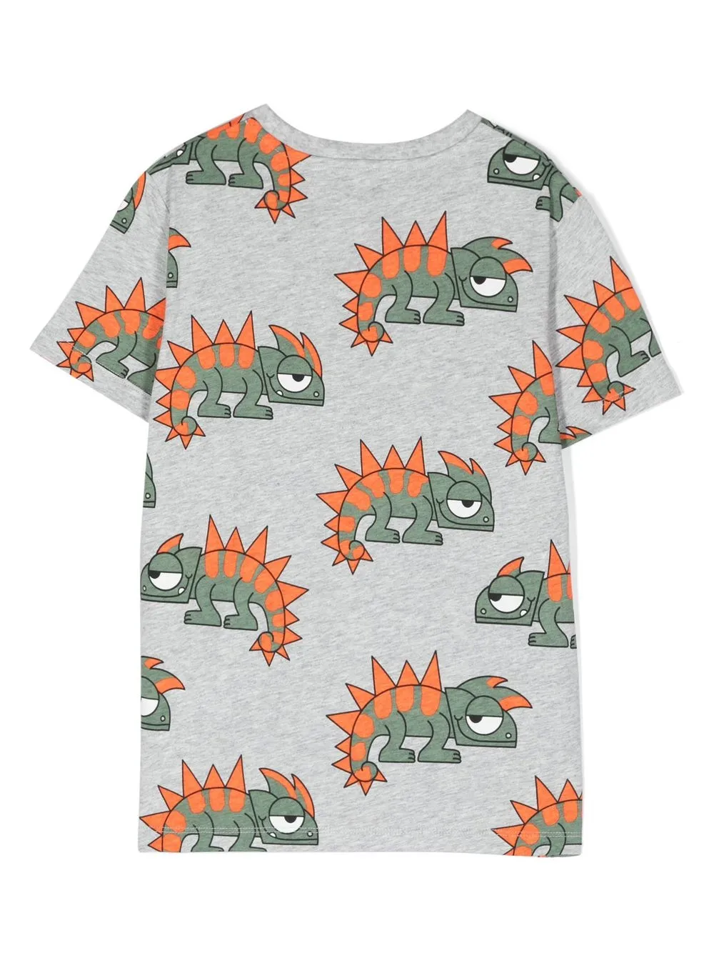 Stella McCartney Kids T-shirt met grafische print - Grijs