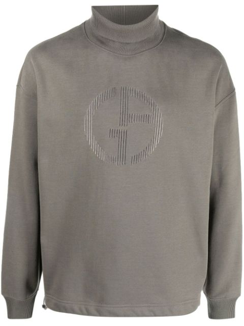 Giorgio Armani virgin wool roll neck jumper Men