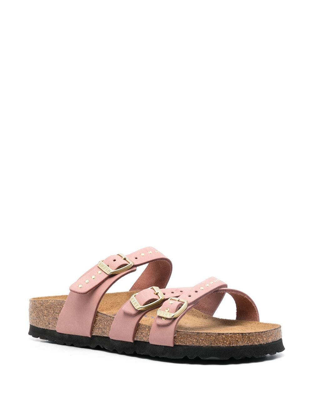 Shop Birkenstock Franca Buckle-strap 35mm Sandals In Pink