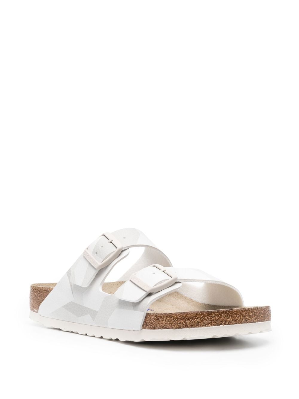 Birkenstock Arizona sandalen met dubbele bandjes - Wit