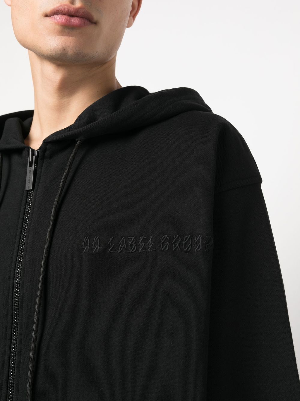 44 Label Group B0030278 FA139 ZIP Hoodie Black