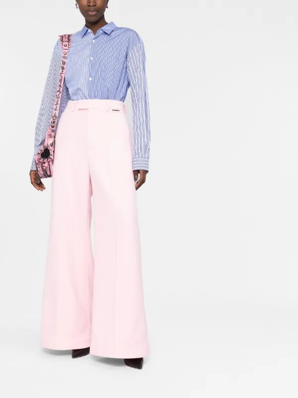 VETEMENTS wide-leg Tailored Trousers - Farfetch