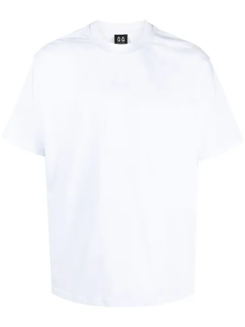 44 LABEL GROUP embroidered-logo short-sleeve T-shirt 